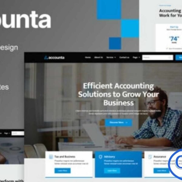 Accounta – Accounting Firm Elementor Template Kit Accounta is a modern and professional Elementor Template Kit designed specifically for accounting firms, finance consultants, tax advisors, and investment service providers. Featuring a clean, contemporary layout with a professional look, this template kit allows you to showcase your services, expertise, and client solutions effectively.