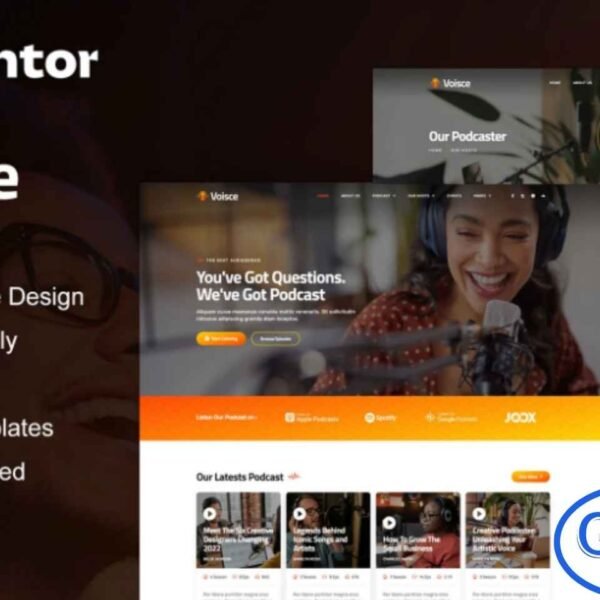 Voisce – Podcaster & Music Streaming Elementor Pro Template Kit Voisce is a modern and dynamic Elementor Pro Template Kit designed specifically for podcasters, music creators, and streaming platforms. Packed with 12+ professionally crafted templates, this kit offers a sleek, contemporary design that helps you build a captivating online presence with ease.