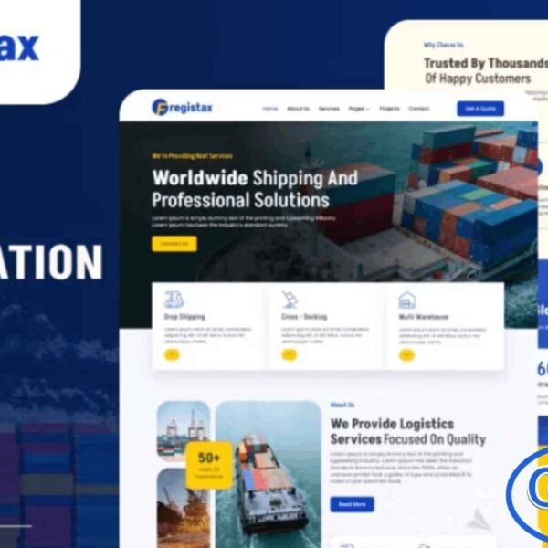 Fregistax – Cargo & Logistics Elementor Template Kit Fregistax is a modern and professional Elementor Template Kit designed for cargo, logistics, shipping, and transportation businesses. Featuring a sleek and clean layout, this kit helps you showcase services, tracking capabilities, delivery solutions, and contact information with clarity and precision. Fully responsive and optimized for all devices, Fregistax ensures a seamless user experience for your clients.