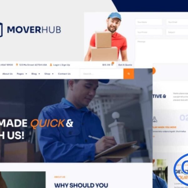Moverhub – Moving Company Elementor Pro Template Kit Moverhub is a professionally crafted Elementor Pro Template Kit designed specifically for moving companies, packers, relocation services, storage facilities, and transportation businesses. Built with a clean, modern, and service-focused layout, this kit offers a complete set of templates to help you showcase your services with clarity and professionalism.