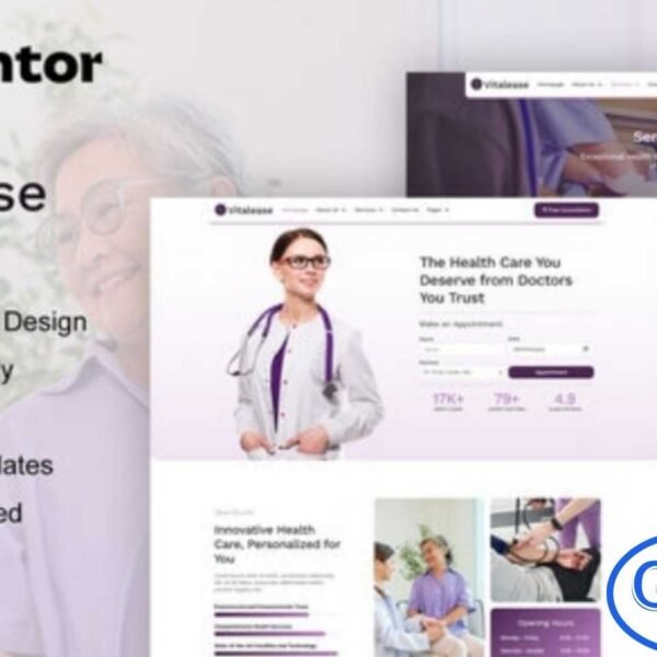 Vitalease – Health Care & Medical Elementor Template Kit Vitalease is a modern and professional Elementor Pro Template Kit designed for healthcare and medical service websites. Built with a clean and user-friendly layout, it is perfect for creating a trustworthy online presence for any medical-related business.