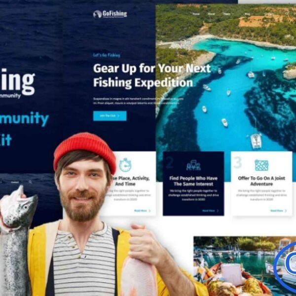 Go Fishing – Fishing Club & Outdoor Community Elementor Template Kit Go Fishing is a modern and responsive Elementor Template Kit crafted for fishing clubs, hunting clubs, and outdoor activity communities. It’s also perfect for travel blogs, sports clubs, or fishing tour agencies. With its stylish and user-friendly design, Go Fishing delivers an engaging online experience for your visitors.