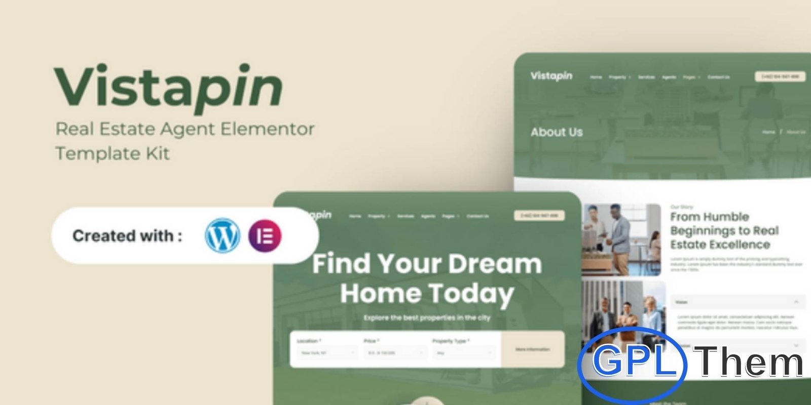 Vistapin – Real Estate Agent Elementor Template Kit Vistapin – Real Estate Agent Elementor Template Kit Vistapin is a professionally crafted Elementor Template Kit designed for real estate agents, property consultants, realtors, and brokerage firms. Built to deliver a seamless and user-friendly browsing experience, this kit helps you showcase your services, highlight featured properties, and introduce your expert team with ease.