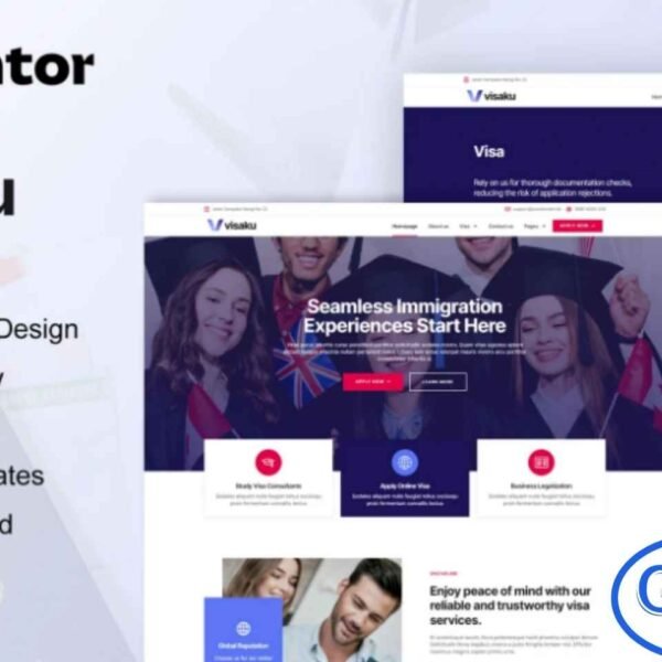Visaku – Immigration & Visa Consulting Elementor Pro Template Kit Visaku is a clean, modern, and fully professional Elementor Pro Template Kit designed specifically for Immigration and Visa Consulting websites. With its polished layouts and intuitive editing experience, you can effortlessly create a high-quality site for services such as immigration assistance, visa consulting, visa applications, immigration bureau support, and more.