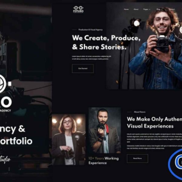 Foturo – Photography Portfolio & Creative Agency Elementor Template Kit Foturo is a modern and visually striking Elementor Template Kit designed for creative agencies, photographers, and professionals looking to showcase their portfolio. Perfect for displaying projects, services, and creative work, Foturo combines clean layouts with a professional design to make your website stand out.
