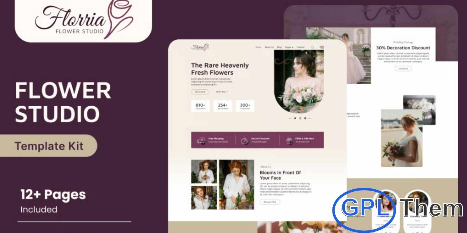 Floria – Flower Boutique & Decoration Elementor Template Kit Floria – Flower Boutique & Decoration Elementor Template Kit Floria is a beautifully crafted Elementor Template Kit designed for florists, flower boutiques, decorators, and creative floral studios. Featuring an elegant, modern layout, this kit helps you showcase your arrangements, bouquets, and decorative services with stunning visual impact.