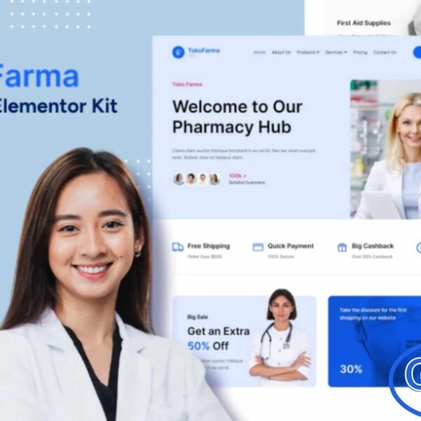TokoFarma – Ecommerce Medicinal Store Elementor Template Kit The TokoFarma – Ecommerce Medicinal Store Elementor Template Kit is a professional, modern solution designed for online pharmacies, medical stores, healthcare providers, and wellness businesses. This versatile template kit features clean, user-friendly layouts that make it easy to showcase medicines, healthcare products, and wellness solutions.
