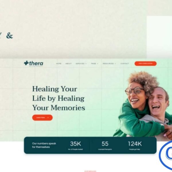 Thera – Psychology & Counseling Elementor Template Kit Thera is a modern, clean, and thoughtfully designed Elementor Template Kit crafted for psychology, counseling, and mental health professionals. With its fully responsive and retina-ready layout, this kit helps you build a professional WordPress website without writing a single line of code.