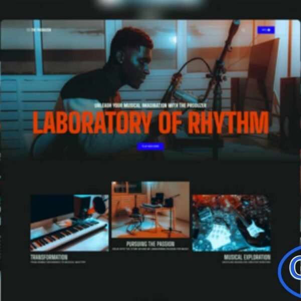 The Produzer – Music & Band Elementor Template Kit The Produzer is a modern and stylish Elementor Template Kit crafted specifically for musicians, bands, music producers, and performers. Featuring a sleek dark-mode design, this kit helps you build a striking online presence using the Elementor Page Builder—without the need for coding.