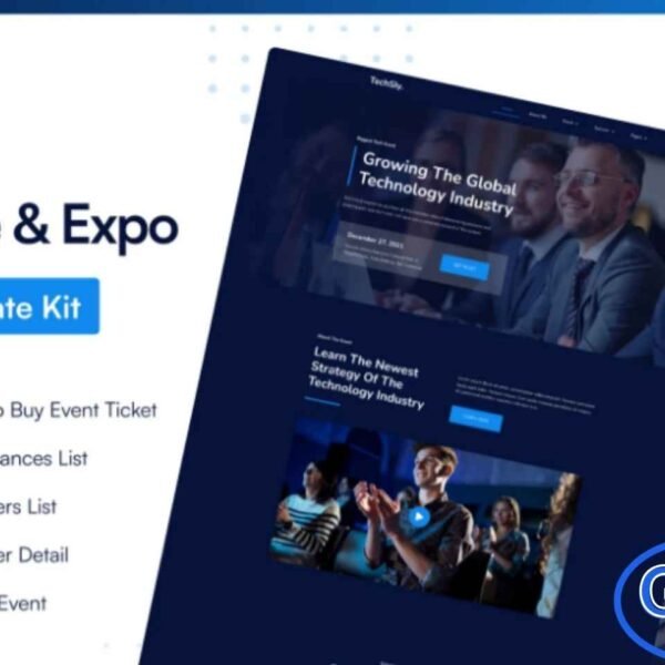 TechSly – Tech Event Conference & Expo Elementor Pro Template Kit TechSly is a premium Elementor Pro Template Kit crafted for tech events, conferences, expos, workshops, and industry meetups. Designed with a modern and visually captivating layout, it helps you build a high-impact online presence for any technology-focused event. The kit ensures a fully responsive, retina-ready design that looks perfect across all devices. With clean sections, intuitive navigation, and stunning visual elements, it enhances user engagement and drives event registrations.