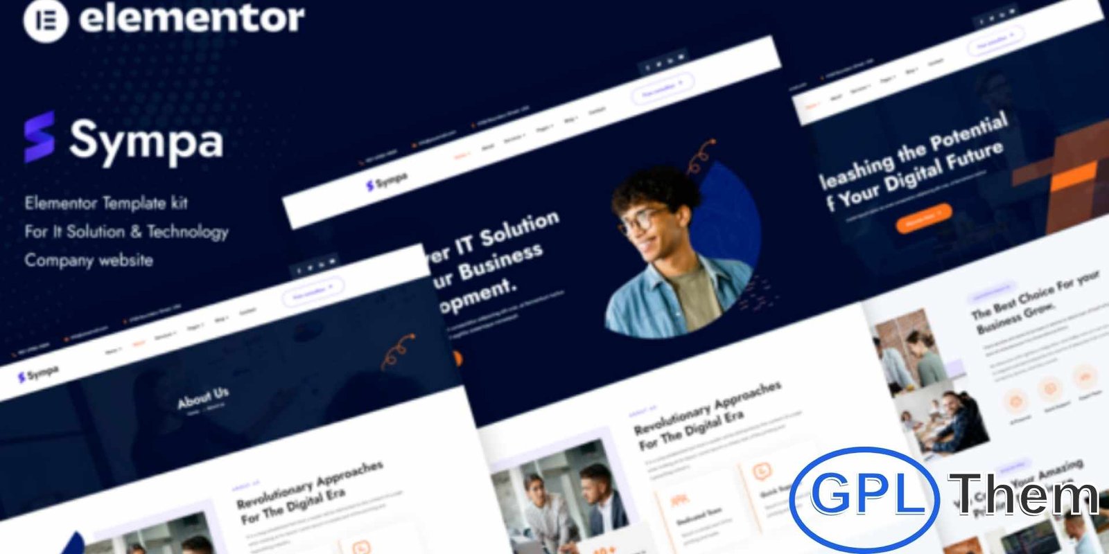 Sympa – IT Solutions & Technology Elementor Template Kit Sympa – IT Solutions & Technology Elementor Template Kit Sympa is a modern and professional Elementor Template Kit designed for IT solutions, technology companies, and software service providers. Perfect for showcasing software development, mobile app development, web design, web development, and application testing services, Sympa provides a polished online presence for your business.