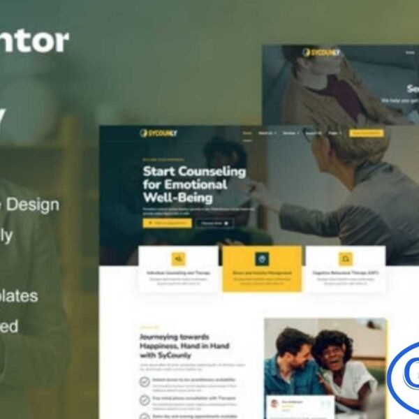 Sycounly – Psychology & Counseling Services Elementor Pro Template Kit Sycounly is a professional Elementor Pro Template Kit designed for mental health services, therapy practices, and counseling professionals. With over 12 pre-built templates, it offers modern, clean, and fully responsive designs, perfect for creating websites for psychologists, therapists, online counselors, family counseling services, mental health clinics, life coaches, and individual therapy providers.