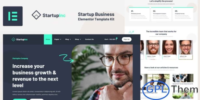 StartupInc – Startup Business Elementor Pro Template Kit StartupInc is a modern and professional Elementor Pro Template Kit designed specifically for startups, tech agencies, and innovation-driven businesses. Perfect for showcasing technology services, small business solutions, and entrepreneurial ventures, this template kit provides a clean and engaging online presence.