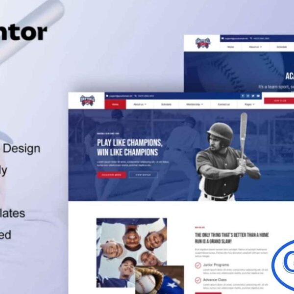 SwiftBall – Baseball Team & Sports Club Elementor Pro Template Kit SwiftBall is a professional Elementor Pro Template Kit designed for baseball teams, sports clubs, and athletic communities. This versatile template kit allows you to create a dynamic website for baseball clubs, coaching programs, sports events, private trainers, and even baseball merchandise stores.
