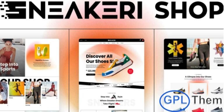 Sneakeri – Sports Shoes Store Elementor Pro Template Kit Sneakeri is a stylish and modern Elementor Pro Template Kit designed to help you build a professional sports shoes or footwear store website with ease. Built for seamless use with the Elementor Page Builder, this kit provides clean, high-quality layouts that make creating a polished eCommerce presence fast and effortless.