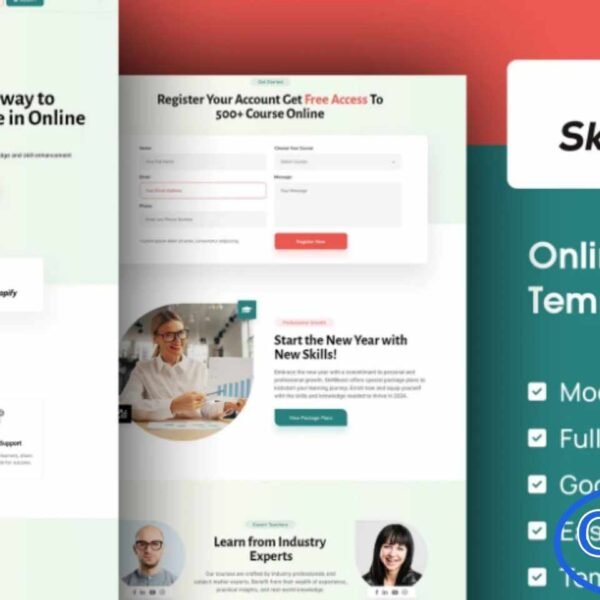 Skill Boost – Online Education Elementor Template Kit Skill Boost is a professionally designed Elementor Template Kit tailored for online education platforms, e-learning websites, and digital courses. Featuring a modern and clean design, this kit provides all the essential layouts needed to build a polished and engaging online learning website.