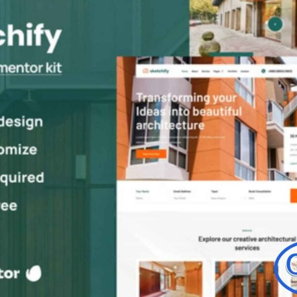 Sketchify – Architecture & Construction Service Elementor Template Kit Sketchify is a modern and versatile Elementor Template Kit designed for architecture firms, construction companies, real estate developers, and commercial home builders. With a clean, professional, and contemporary layout, Sketchify allows you to create a visually appealing website that highlights projects, services, and expertise.
