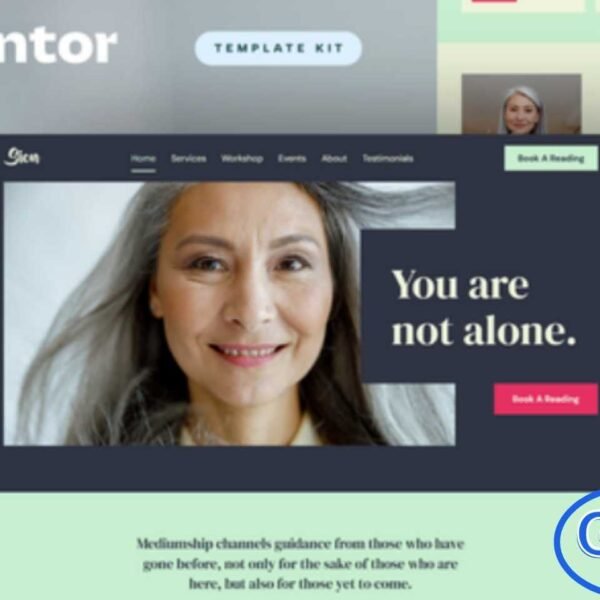 Sion – Psychic Medium Elementor Template Kit Sion is a beautifully crafted Elementor Template Kit designed for psychic mediums, spiritual coaches, healers, and metaphysical service providers. Its elegant aesthetic blends timeless design with soft, feminine floral elements, creating a calming and intuitive atmosphere for your audience.