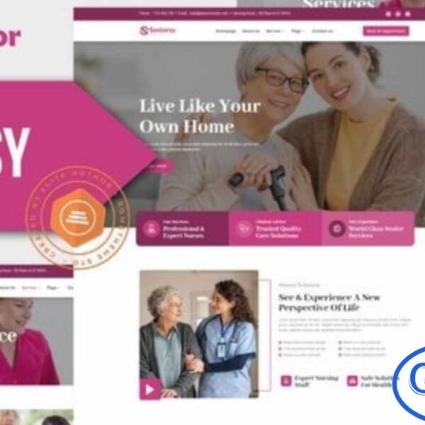 Seniorsy – Senior Care Services Elementor Template Kit Seniorsy is a beautifully crafted Elementor Template Kit designed specifically for senior care services, assisted living centers, elderly home care, retirement homes, and healthcare-related businesses. With its warm, modern, and comforting design, this kit helps you build a trustworthy online presence that highlights compassionate care and professional support.