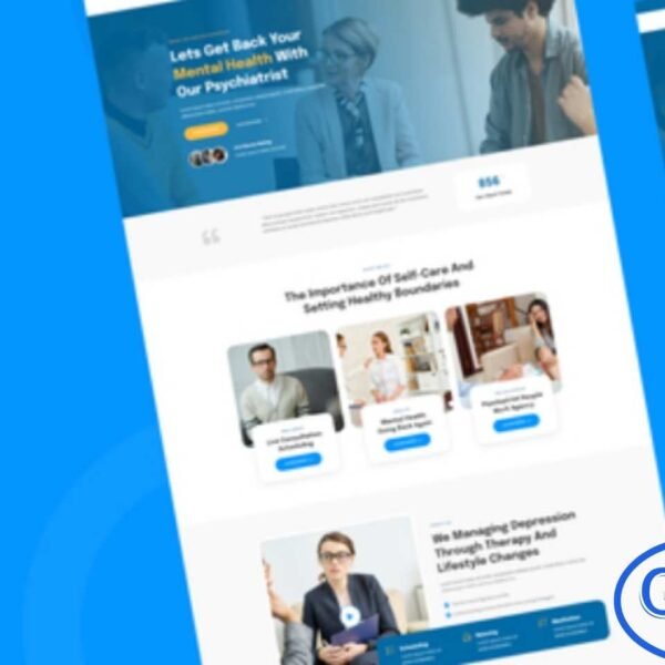 Sikiater – Psychiatrist & Mental Health Service Elementor Template Kit Sikiater is a professional Elementor Template Kit designed for psychiatrists, therapists, mental health clinics, and counseling services. With a clean and calming design, it helps you create a trustworthy and user-friendly website that highlights your services, expertise, and patient care.