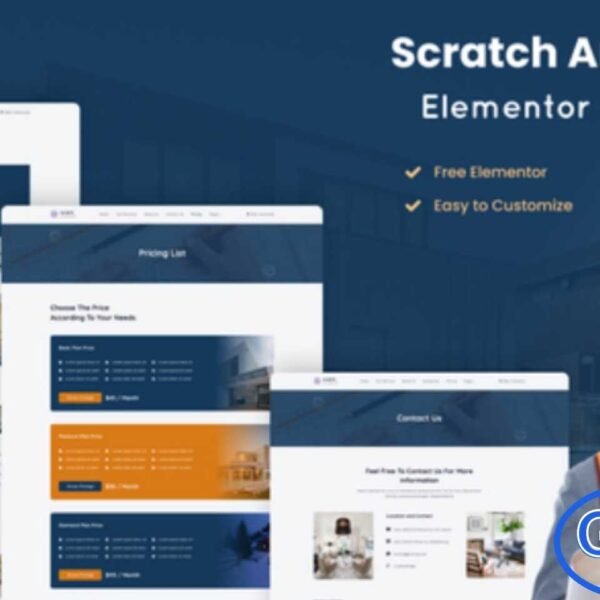 Scratch – Architecture Company Elementor Template Kit Scratch is a modern Elementor Template Kit designed specifically for architecture firms, design studios, and corporate businesses looking to showcase their projects and services professionally. With clean and elegant layouts, Scratch helps you create a visually appealing website that highlights your expertise, portfolio, and service offerings.