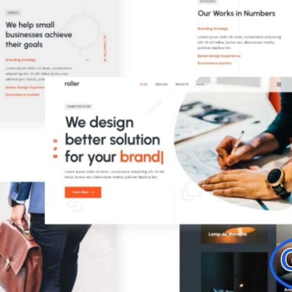 Roller – Creative Portfolio & Agency Elementor Template Kit Roller is a modern and stylish Elementor Template Kit designed to help you build a stunning creative agency or portfolio website with ease. Perfect for digital creators, designers, businesses, and creative agencies, this kit offers a sleek layout that highlights your work with impact.