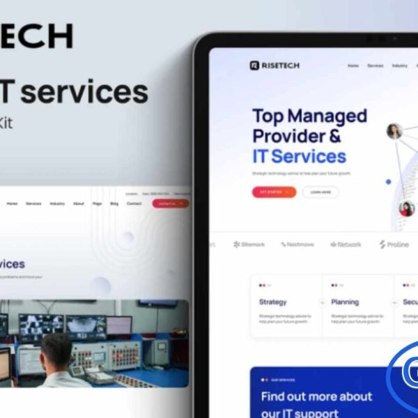 Risetech – Managed IT Services Elementor Template Kit Risetech is a sleek and modern Elementor Template Kit designed to help you build a professional Managed IT Services website with ease. Crafted for IT service providers, cybersecurity companies, cloud management firms, and tech consultants, this kit delivers a clean, structured, and highly functional design.