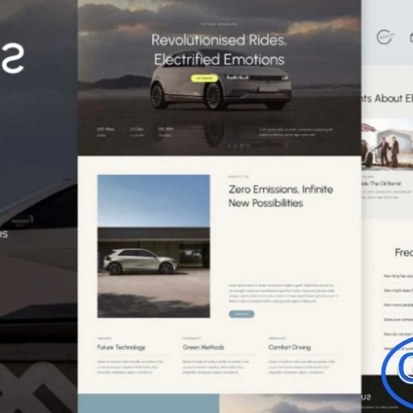 Rexus – Electric Vehicles Elementor Template Kit Rexus is a sleek and modern Elementor Template Kit designed exclusively for electric vehicles, EV charging stations, electric mobility services, and eco-friendly automotive businesses. Built for brands that want to showcase their services professionally, Rexus offers a clean, contemporary layout that is fully responsive across all devices.