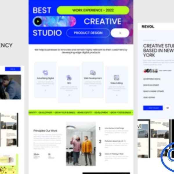 Revol – Digital Marketing Agency Elementor Template Kit Revol is a modern and stylish Elementor Template Kit crafted for digital marketing agencies, creative studios, and professional designers who want to showcase their work with impact. Designed with a clean, contemporary aesthetic, Revol empowers you to create a professional online presence without any coding.