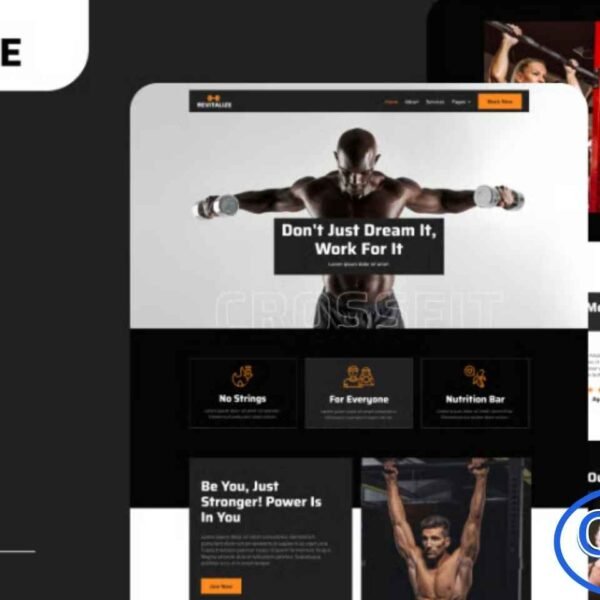 Revitalize – Fitness Gym Elementor Template Kit Revitalize is a modern and dynamic Elementor Template Kit designed specifically for gyms, fitness studios, personal trainers, and wellness enthusiasts. This powerful kit helps you elevate your fitness brand with a sleek, contemporary design and a highly intuitive user experience. With fully responsive layouts and flexible customization options, Revitalize ensures your website looks impressive and performs smoothly on all devices.