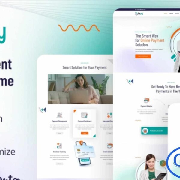Repay – Payment Gateway Elementor Template Kit Repay is a modern and professionally designed Elementor Template Kit created for online payment gateways, fintech services, and digital transaction platforms. This kit offers a clean, responsive layout that helps businesses showcase their payment solutions, security features, and financial services with clarity and confidence.
