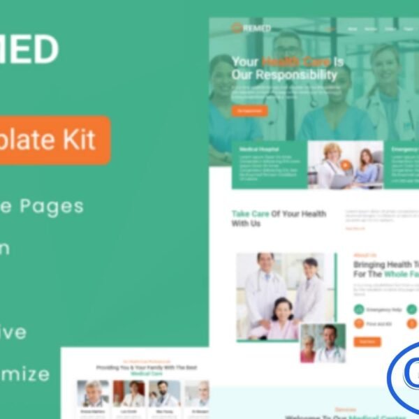 Remed – Medical Clinic Elementor Template Kit Remed is a modern and professional Elementor Template Kit designed specifically for medical clinics, healthcare centers, and wellness practices. With a clean, responsive, and user-friendly layout, Remed makes it easy to showcase your medical services, doctors, treatments, and patient care information.