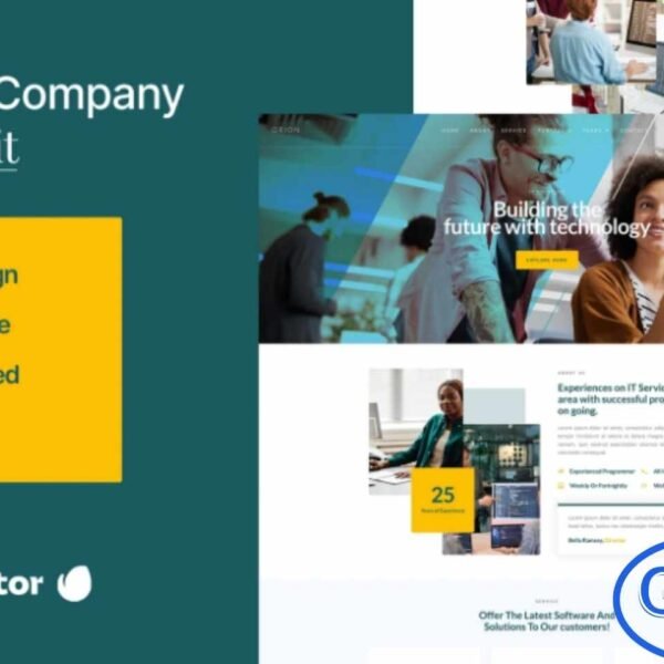 Orion – IT Solution & Service Elementor Template Kit Orion is a professional Elementor Template Kit designed to help IT solution providers and technology service businesses quickly create modern and functional WordPress websites. Fully compatible with Elementor Page Builder, this kit allows you to build and customize your website effortlessly without any coding knowledge.