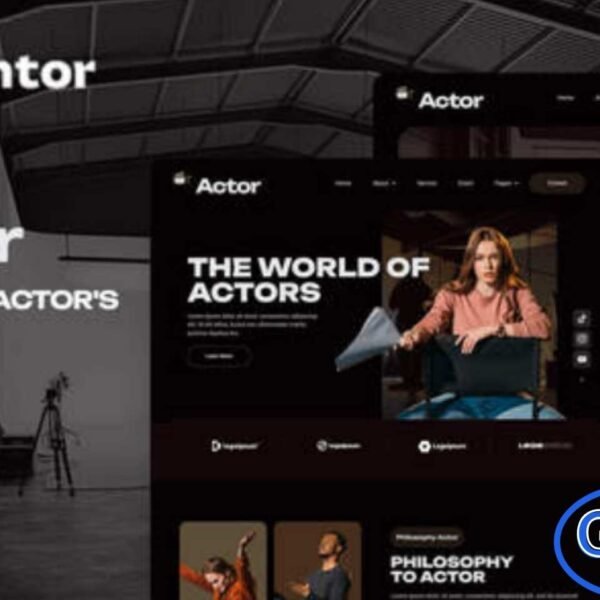 Oractor – Actor Agency Elementor Template Kit Oractor is a modern Elementor Template Kit designed for actor agencies, talent management, and the entertainment industry. This template kit provides everything you need to showcase actors, promote performances, and highlight training programs for aspiring talent. Built with Elementor, it allows you to easily create a professional website without any coding knowledge.