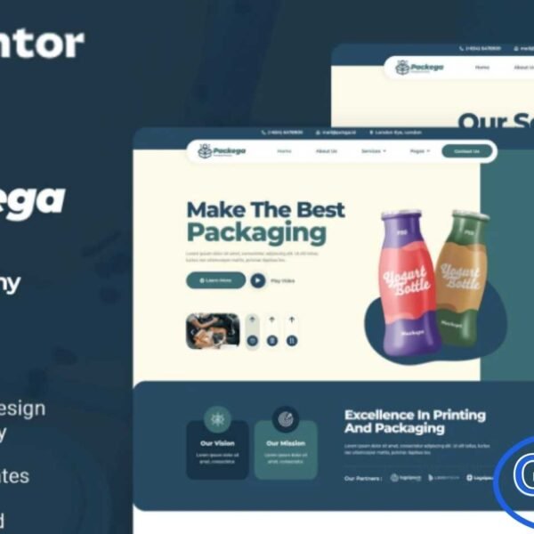Packega – Packaging Company Elementor Template Kit Packega is a professionally designed Elementor Template Kit tailored for packaging suppliers, manufacturing industries, and businesses offering packaging solutions. With its clean, modern, and industry-focused design, this template kit helps you build a professional website that showcases your products, services, and company profile with confidence.