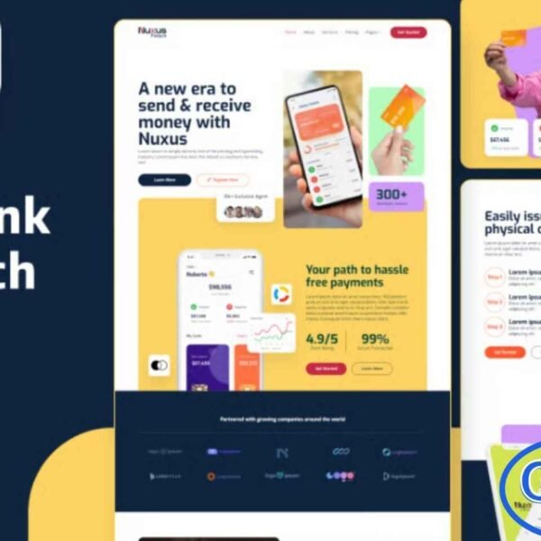 Nuxus – Online Payment Gateway Elementor Template Kit Nuxus is a modern Online Payment Gateway Elementor Template Kit designed for fintech startups, digital payment solutions, and e-commerce platforms. Tailored for businesses seeking a secure, intuitive, and high-performance interface, Nuxus offers a clean and professional design optimized for user trust and smooth transactions.
