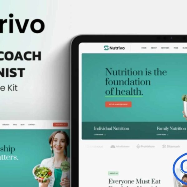 Nutrivo – Nutrition Coach & Nutritionist Elementor Template Kit Nutrivo is a modern and clean Elementor Template Kit designed specifically for nutrition coaches, dieticians, wellness experts, and healthy lifestyle consultants. Built for WordPress using the Elementor page builder, this kit allows you to create a professional, fully functional website without any coding skills.