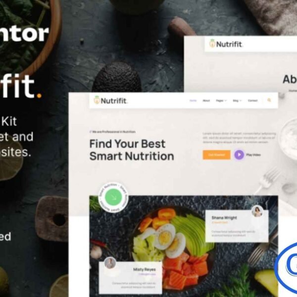 Nutrifit – Healthy Food & Nutrition Coach Elementor Template Kit Nutrifit is a modern and professional Elementor Template Kit designed to help nutrition coaches, dietitians, wellness experts, and health professionals build a high-quality website effortlessly. With its clean and elegant layouts, Nutrifit allows you to showcase nutrition programs, diet plans, health coaching services, weight loss guides, and wellness tips in a visually appealing way.