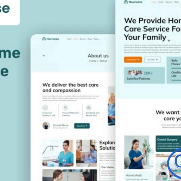 Novnurse – Elderly & Senior Care Services Elementor Template Kit Novnurse is a beautifully crafted Elementor Template Kit designed for elderly care, home nursing services, and senior care facilities. Its clean, modern, and professional layout makes it effortless to highlight your care services, showcase qualified staff, and build trust with families seeking reliable support.