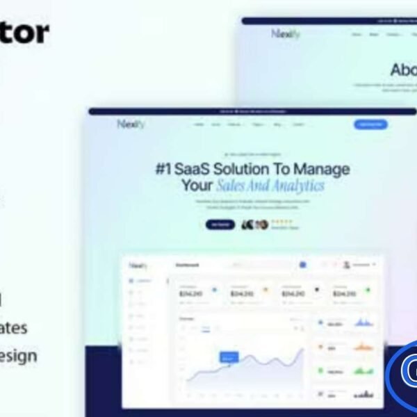 Nexify – SaaS & Tech Startup Elementor Template Kit Nexify is a sleek and modern Elementor Template Kit built specifically for SaaS platforms, tech startups, and emerging digital businesses. Designed to help you create a professional online presence quickly, Nexify delivers clean layouts that highlight your software products, innovative solutions, and core services with clarity.