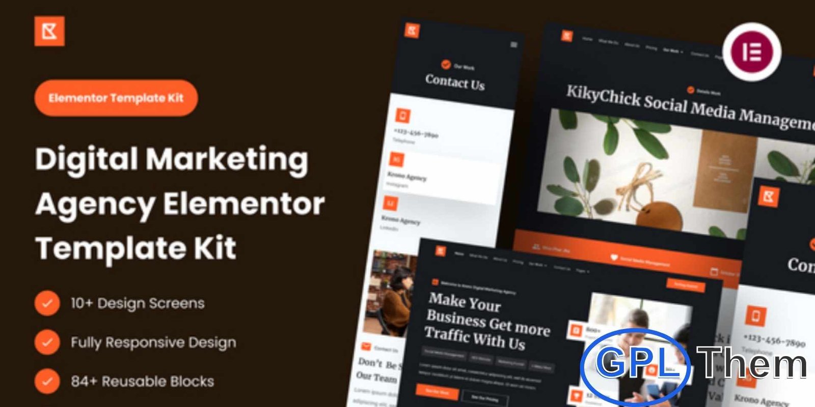 Krono – Marketing Agency Elementor Template Kit Krono – Marketing Agency Elementor Template Kit Krono is a vibrant and modern Elementor Template Kit designed specifically for marketing agencies, digital marketers, and advertising professionals. Featuring bright, engaging visuals and a clean, professional design, Krono helps your agency create a strong online presence that captures attention and inspires action.