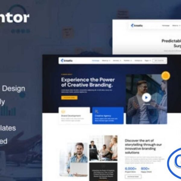 Kreativ – Digital Agency & Creative Branding Elementor Pro Template Kit Kreativ is a professional Elementor Pro Template Kit designed for digital agencies, creative branding services, and marketing professionals. Featuring 12+ modern and visually appealing pre-built templates, Kreativ allows you to quickly build a stylish and fully functional website.