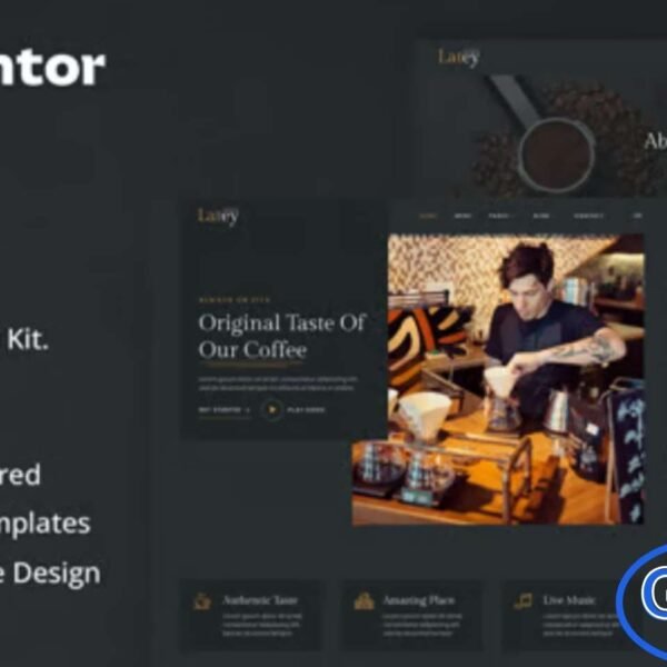 Latey – Coffee Shop & Café Elementor Template Kit Latey is a modern and elegant Coffee Shop & Café Elementor Template Kit designed to help cafés, coffee houses, bakeries, and beverage-focused businesses create a warm and inviting online presence. Its clean layout and contemporary aesthetic make it perfect for showcasing menus, promotions, specialties, and customer experiences in a visually appealing way.