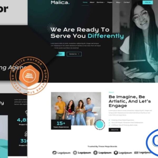 Malica – Social Media Marketing Agency Elementor Template Kit Malica is a modern and fully responsive Elementor Template Kit designed for digital marketing agencies specializing in social media marketing. Featuring 12+ professionally crafted templates, Malica offers a clean, sleek, and highly customizable design that makes it easy to showcase your services, campaigns, and client projects.