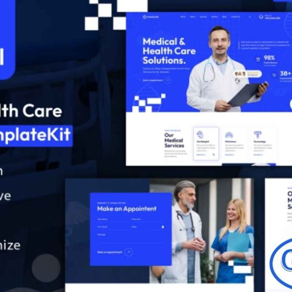 Medwell – Medical & Health Care Elementor Template Kit Medwell is a professionally crafted Elementor Template Kit designed for medical, healthcare, clinic, hospital, and wellness service websites. With its clean, modern, and highly structured layout, Medwell offers the perfect platform to showcase your medical practice, highlight treatments, and build trust with patients.