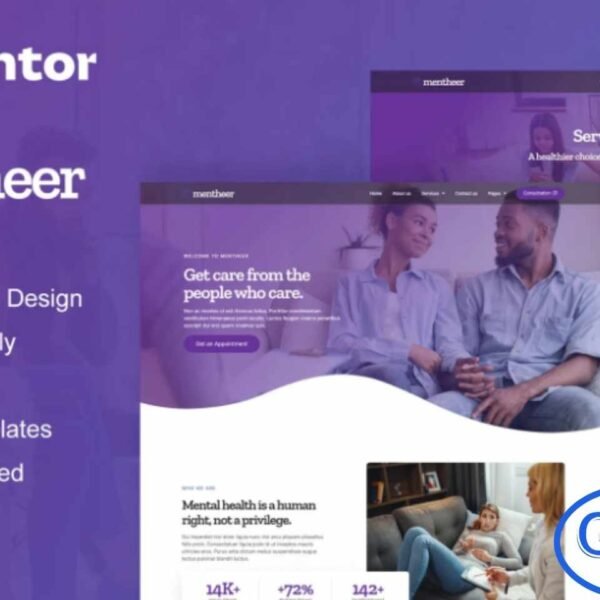 Mentheer – Mental Health & Therapy Elementor Pro Template Kit Mentheer is a modern and professional Elementor Pro Template Kit designed specifically for mental health professionals, therapists, psychologists, online counselors, family and individual therapy providers, and life coaches. With 12+ fully responsive pre-built templates, Mentheer allows you to easily create a polished, user-friendly website to showcase services, therapy programs, team members, and client resources.