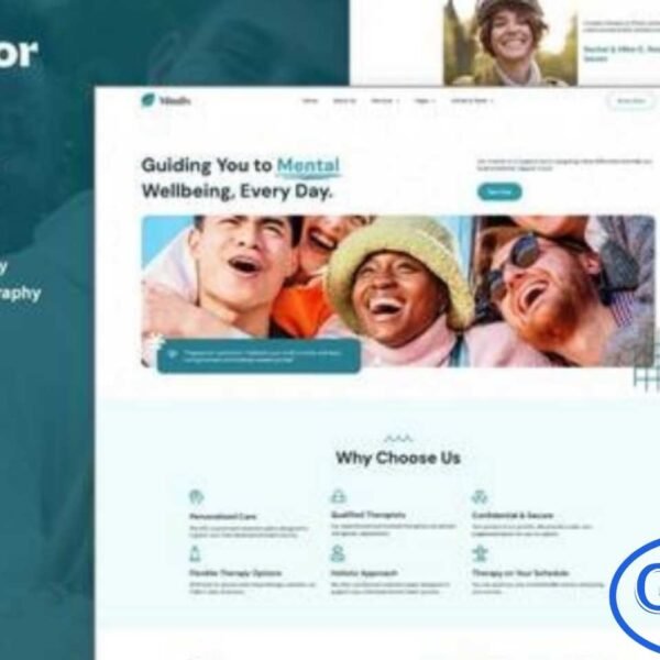 Mindiv – Mental Health & Therapy Elementor Template Kit Mindiv is a modern and professional Elementor Template Kit designed specifically for mental health and therapy websites. Perfect for psychologists, counselors, wellness coaches, life coaches, meditation trainers, and therapy service providers, Mindiv offers a clean and engaging design to showcase your services effectively.