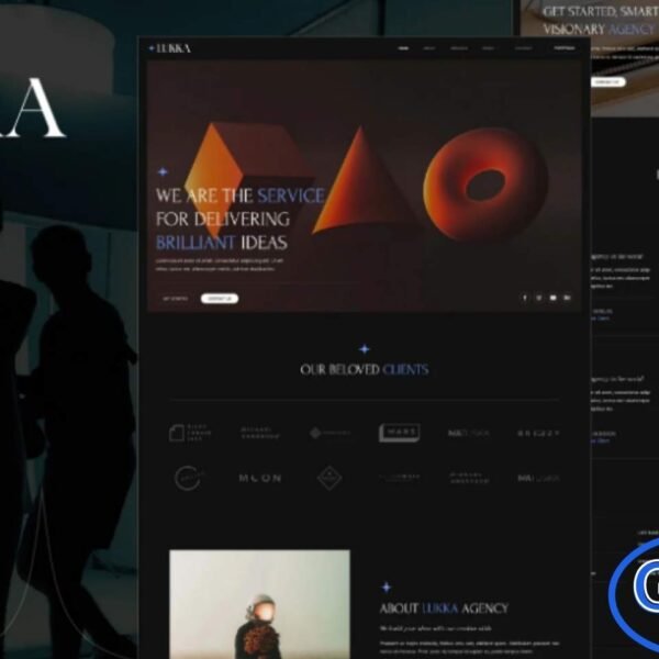 Lukka – Creative Agency Elementor Template Kit Lukka is a modern Creative Agency Elementor Template Kit designed for branding studios, design agencies, illustrators, animators, UI/UX designers, developers, and digital creatives. Built for effortless customization, this kit offers a clean, minimalist, and fully responsive layout that ensures your portfolio or agency website looks stunning on all devices.