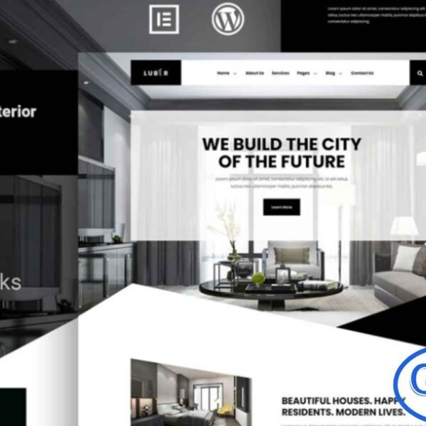 Luber – Elegant Architecture & Interior Elementor Template Kit Luber is an Elegant Architecture & Interior Elementor Template Kit designed to showcase modern architectural projects, interior styling, home décor concepts, and premium design services. Crafted with a refined and contemporary aesthetic, Luber helps you build a visually stunning website that reflects professionalism and creativity.