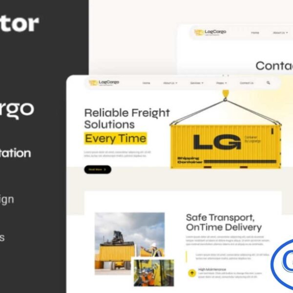 LogCargo – Logistic & Cargo Transportation Elementor Template Kit LogCargo is a professional Elementor Template Kit crafted for logistics companies, cargo transportation services, freight providers, and shipping businesses aiming to build a powerful and trustworthy online presence. Featuring a modern, clean, and highly functional design, this kit helps you showcase your logistics solutions, shipping operations, and delivery services with clarity and confidence.